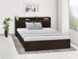 Delite Kom Plum Engineered Wood King Bed