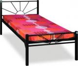 Delite Kom Sunshine Black Metal Single Bed