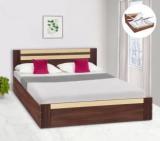 Delite Kom Woody Engineered Wood King Hydraulic Bed