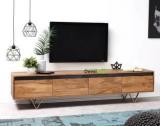 Demiwall Sheesham TV/Television Cabinet/Unit/Stand/Furniture For LivingRoom/Home/Hotel Solid Wood TV Entertainment Unit