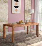 Demiwall Solid Sheesham Wood Dining Table For/Kitchen /Dining Room /Living Room Solid Wood 8 Seater Dining Table