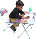 Demya King Of Steel Study Table Chair Desk BLUE For Use 2 To 15 Years Child Fabric Desk Chair