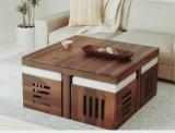 Deuba Sheesham Wood Solid Wood Coffee Table