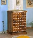 Devkiinteriors Wooden Bar Cabinet For Home With Storage Wine Storage Rack With Drawer Mini Bar Solid Wood Bar Cabinet