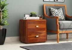 Devsignature Solid Wood Bedside Table