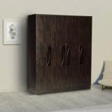 Df2h PANDIA 4 DOOR WARDROBE Engineered Wood 4 Door Wardrobe