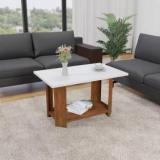 Dfc Middle Center Tea Table With Storage For Living Room | Engineered Wood Coffee Table