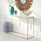 DG DEXAGLOBAL Metal Console Table