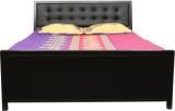 Diamond Interiors Metal Queen Bed With Storage