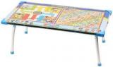 Digionics Wooden Ludo, Snakes And Ladders Printed Foldable Study Table Engineered Wood Study Table