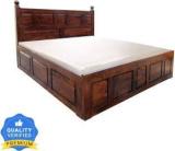 Divine Arts Sheesham Size Double With Storage For Living Room Solid Wood King Box Bed