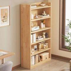 Divysa Engineered Wood Open Book Shelf