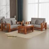 Dokri 4 Seater Sofa For Living, Waiting Room/ Office Fabric 2 + 2 Sofa Set