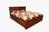 Dokri Sheesham Wood Queen Size Bed/Cot For Bedroom/GuestRoom /Hotel With Box Bed Solid Wood Queen Box Bed