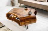 Douceur Furnitures Solid Wood Coffee Table With 3 Side Space For Living Room/Hotel/Cafe. Solid Wood Coffee Table