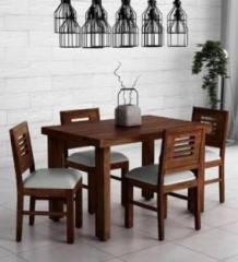 Douceur Furnitures Solid Wood Sheesham Wood 4 Seater Dining Set For Dining Room Solid Wood 4 Seater Dining Set