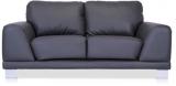 Durian Atlanta Two Seater Sofa in Jet Black Colour