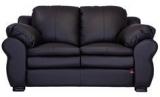 Durian Berry Classic English Double Seater Sofa In Dark Brown Colour