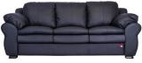 Durian Berry Classic English Three Seater Sofa In Matt Black Colour