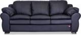 Durian Berry Leatherette 3 Seater Sofa