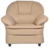 Durian Berry Timeless Single Seater Sofa In Cream Colour