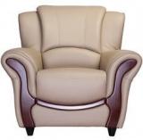 Durian Blos Single Seater Sofa In Beige Colour