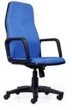 Durian Decent High Back Chair In Blue Colour