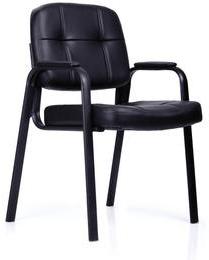 Durian Diego Low Back Chair In Black Colour