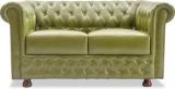 Durian ELTON/A/2 Leatherette 2 Seater Sofa