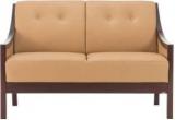 Durian JESSE/2 Leatherette 2 Seater Sofa