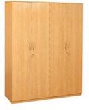 Durian Krish Four Door Wardrobe In Teak Finish