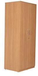 Durian Krish Two Door Wardrobe In Teak Finish