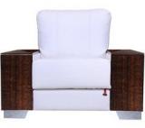 Durian Laredo Single Seater Sofa In White Colour