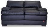 Durian Madison Two Seater Sofa In Eerie Black Colour