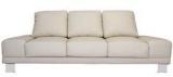 Durian Ontario Three Seater Sofa In Beige Colour