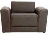 Durian Philippe One Seater Sofa In Two Tone Burgundy Colour