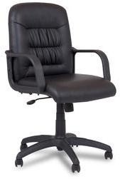 Durian Praise Medium Back Ergonomic Chair In Black Colour