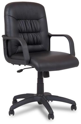 Durian Praise Medium Back Ergonomic Chair in Black Colour