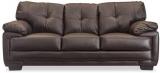 Durian Rivera Three Seater Sofa In Brown Colour