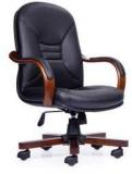 Durian Ultra Medium Back Chair In Black Colour