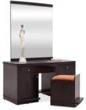 Durian Vienna Dressing Table In Brown Colour