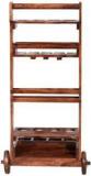 Early Furniture Solid Wood Bar Trolley