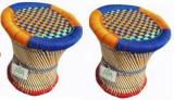 Ecowoodies Bergenia Set Cane Stool