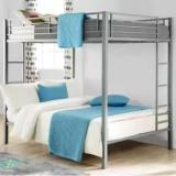 Egaas Era Bunk Bed Junior/Adult With Sturdy Guard Rail, Space Saving, Noise Free Metal Bunk Bed