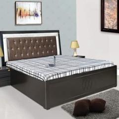 Eltop King Size Bed with Hydraulic Storage for Bedroom Engineered Wood King Box Bed