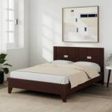 Eltop Sino Wooden Bed Queen Size Engineered Wood Queen Bed