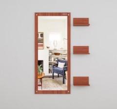 Erawud New Design Stylish Wall Hanging Mirror For Home D cor Living Room Engineered Wood Dressing Table