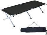 Essential World Aluminum And Metal Folding Lightweight Camping Cot Metal Single Bed