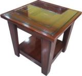 Etwari Light Walnut Coffee Table Engineered Wood End Table