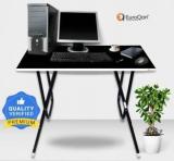 Euroqon Workstation Foldable Engineered Wood Computer Desk